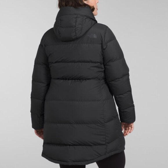 The North Face Women Metropolis Parka 550 Down Insulated Plus Size 1X, TNF Black - Picture 4 of 16